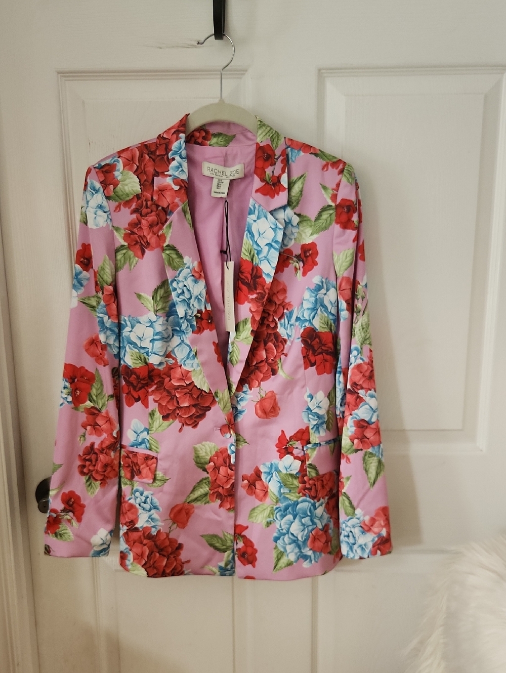 Beautiful Pink Floral Blazer